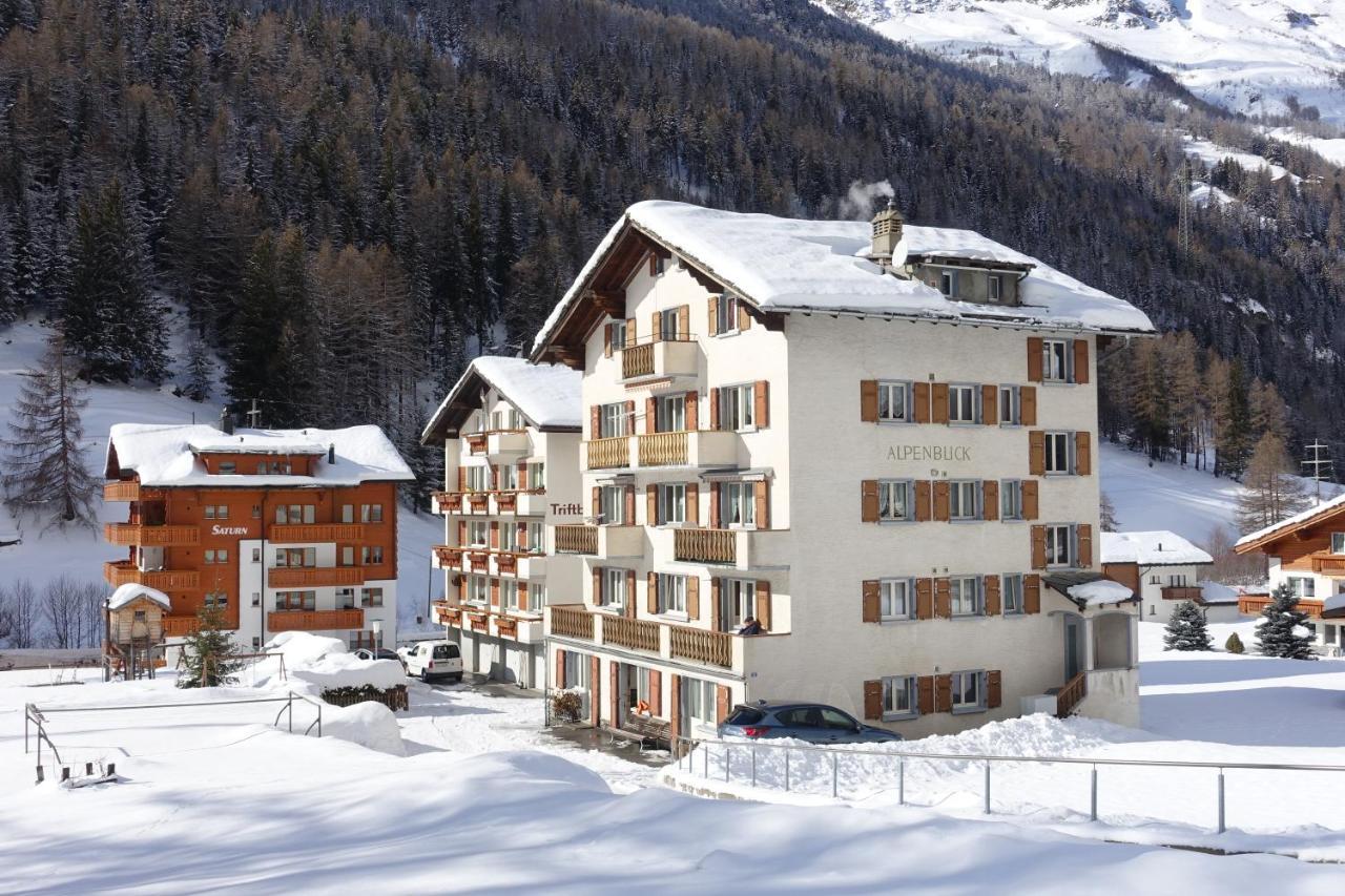 Apartment Alpenblick Саас-Грунд Экстерьер фото